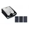 Tefal Snack Collection SW852D sviestmaižu grils 700 W Melns, Nerūsējošs tērauds