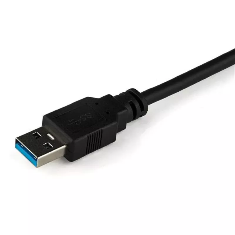 StarTech.com SATA uz USB kabelis ar UASP, melns, 6 Gbit/s, CE, FCC, 0 - 60 °C, -10 - 70 °C, 49 mm
