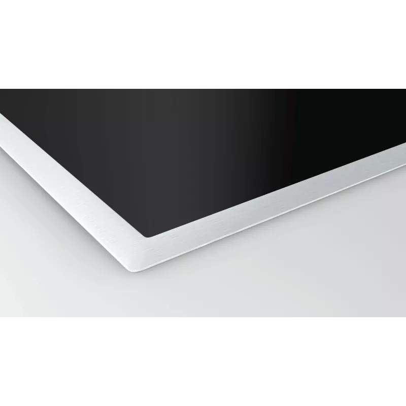 Siemens EX845LYC1E iebūvējamā indukcijas plīts virsma, 80 cm, melna, nerūsējošais tērauds, 4 zonas