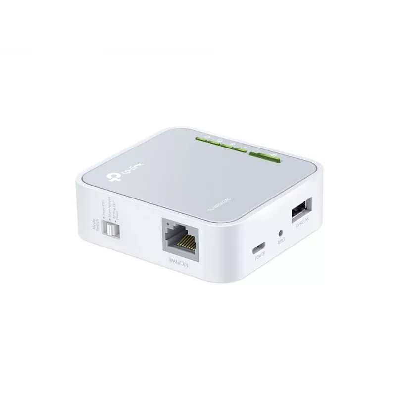 TP-Link TL-WR902AC bezvadu maršrutētājs Fast Ethernet divjoslu (2.4 GHz / 5 GHz) 4G balts