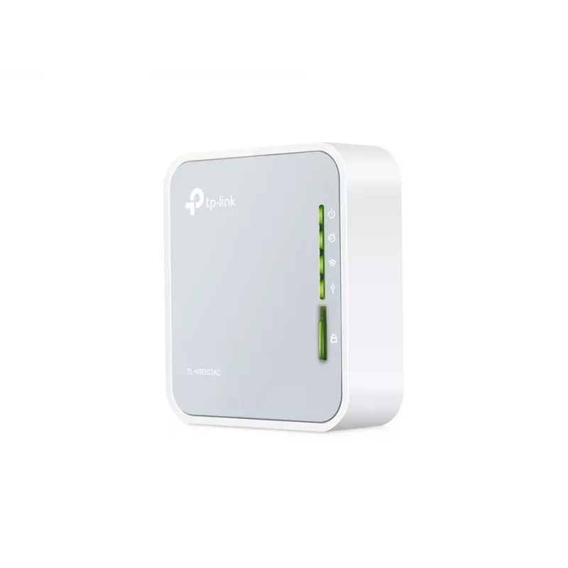 TP-Link TL-WR902AC bezvadu maršrutētājs Fast Ethernet divjoslu (2.4 GHz / 5 GHz) 4G balts