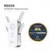 TP-Link RE650 tīkla paplašinātājs, balts, 10/100/1000 Mbit/s