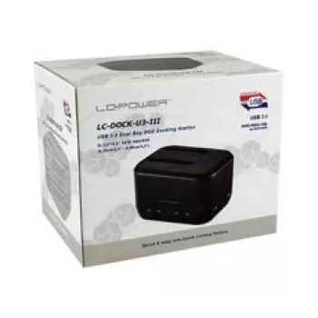 Cieto disku dokstacija LC-Power LC-DOCK-U3-III