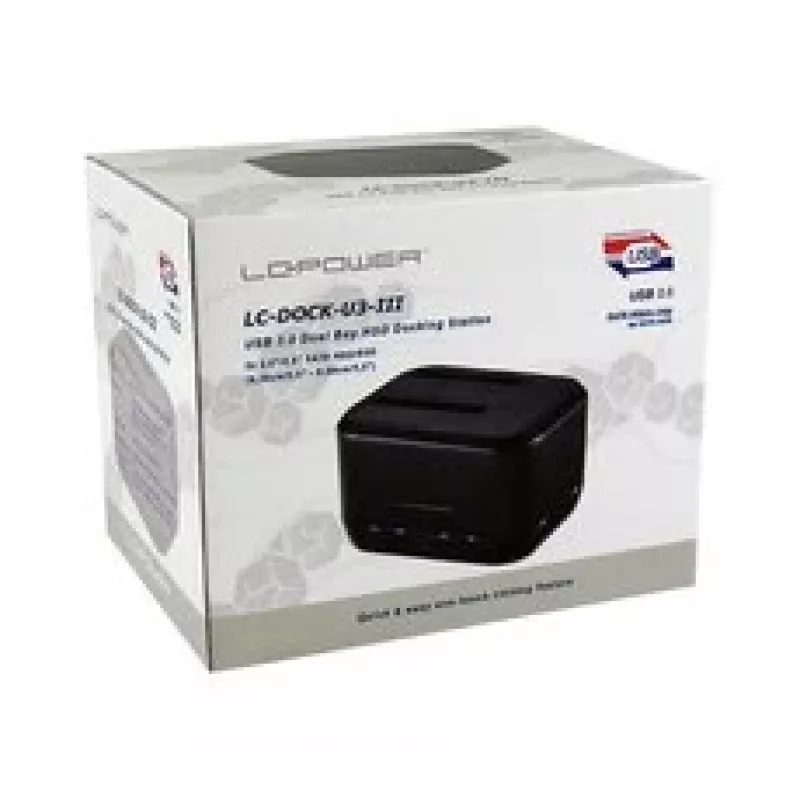 Cieto disku dokstacija LC-Power LC-DOCK-U3-III