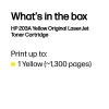 HP 203A (CF542A) oriģinālā dzeltenā lāzera kasetne