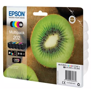 Epson Claria Premium 202 5-krāsu multipakas Kiwi