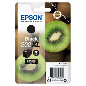 Epson Kiwi Singlepack Black 202XL Claria Premium tinte