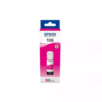 Tintes pudele Epson Ecotank 106 Fuksīns