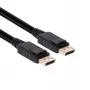 Club 3D CAC-2068 DisplayPort 1.4 kabelis, HBR3, 32,4 Gbps, 8K60Hz, M/M, 2 m, melnā krāsā