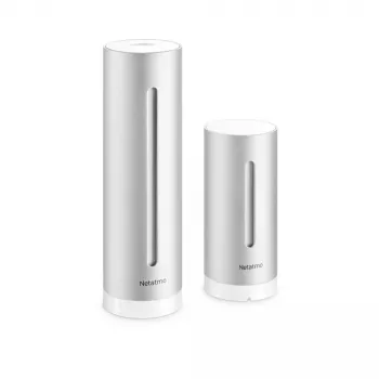 Netatmo NWS01-EC digitālā laika stacija Alumīnijs Akumulators/USB Wi-Fi