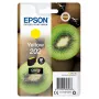 Epson Kiwi Singlepack Yellow 202 Claria Premium tinte, dzeltena, standarta ietilpība, 4.1 ml, 1 gab., 300 lpp.