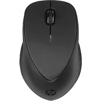 HP Wireless Premium Mouse, abpusējs, lāzera, RF bezvadu, 1200 DPI, melns