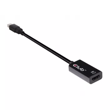 CLUB3D Mini DisplayPort 1.4 uz HDMI 2.0b Aktīvs Adapteris (CAC-1180)