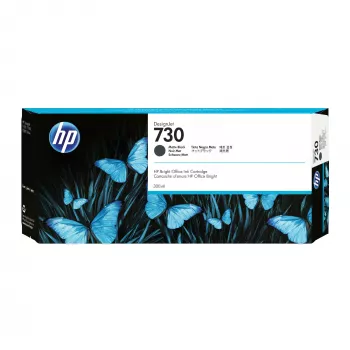HP 730 P2V71A Matēti melna tintes kasetne 300 ml