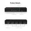 CLUB3D HDMI Sadalītājs 4K@60Hz UHD 4 porti (CSV-1380)