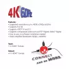 CLUB3D HDMI Sadalītājs 4K@60Hz UHD 4 porti (CSV-1380)