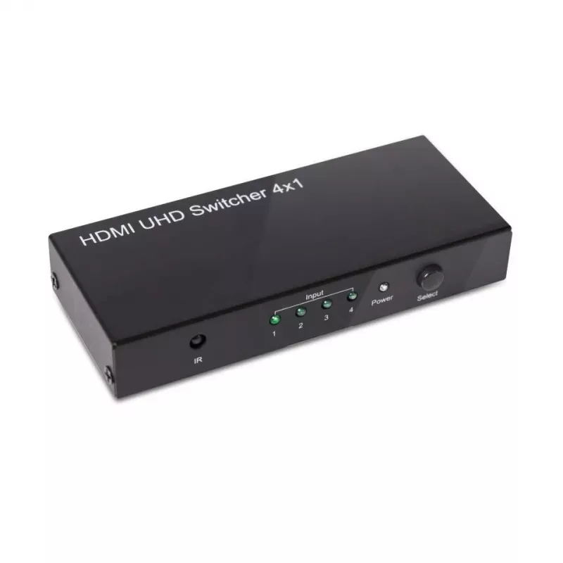 CLUB3D HDMI 2.0 UHD 4K60Hz SwitchBox 4 porti ar IR tālvadības pulti