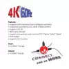 CLUB3D HDMI 2.0 UHD 4K60Hz SwitchBox 4 porti ar IR tālvadības pulti
