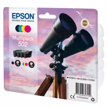 Kasetne Epson C13T02V64010 502 Multipack BK C M Y