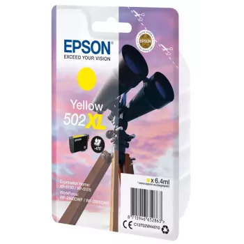 Tintes kasetne EPSON 502XL Dzeltena C13T02W44010