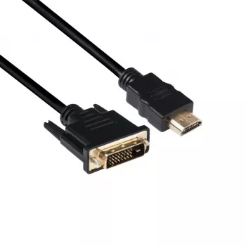 CLUB3D DVI–HDMI 1.4 kabelis 2m abpusējs