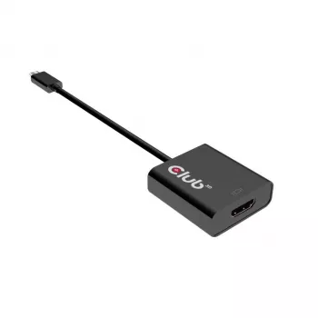CLUB 3D CAC-2504 USB 3.1 Type-C uz HDMI 2.0 aktīvs adapteris 4K 60Hz
