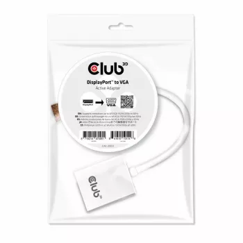 Aktīvs adapteris DisplayPort uz VGA CLUB3D CAC-2003