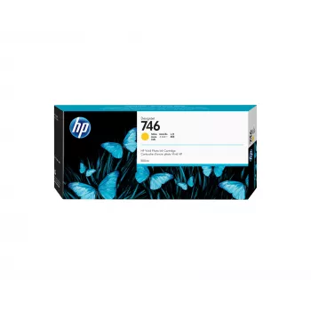 HP 746 dzeltenā tintes kasetne 300 ml DesignJet