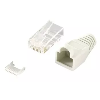 RJ45 savienotājs LogiLink MP0023 Pelēks (100 gab.)