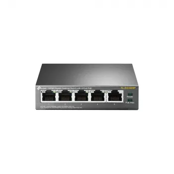 TP-Link 5-Portu Gigabit Galda PoE Slēdzis ar 4 PoE Portiem, Nenadzīts