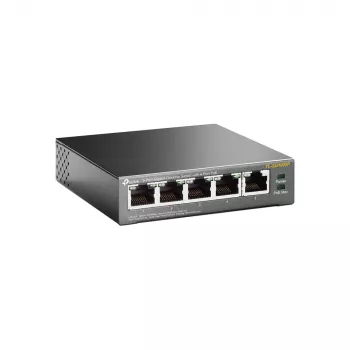 TP-Link 5-Portu Gigabit Galda PoE Slēdzis ar 4 PoE Portiem, Nenadzīts