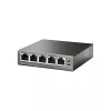 TP-Link 5-Portu Gigabit Galda PoE Slēdzis ar 4 PoE Portiem, Nenadzīts