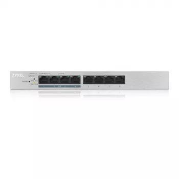 Zyxel GS1200-8HP v2 pārvaldāms Gigabit Ethernet (10/100/1000) PoE slēdzis, pelēks