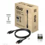 CLUB3D Ultra High Speed HDMI 2.1 kabelis 4K120Hz, 8K60Hz sertificēts 48Gbps M/M 1 m