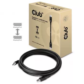 CLUB3D DisplayPort 1.4 HBR3 kabelis 8K, 5m