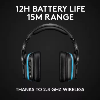LOGITECH G935 Bezvadu 7.1 Surround Sound Lightsync Gaming Austiņas - 2.4GHz