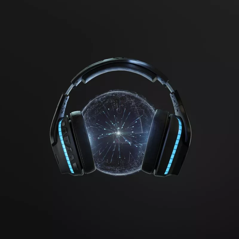 LOGITECH G935 Bezvadu 7.1 Surround Sound Lightsync Gaming Austiņas - 2.4GHz