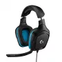 LOGITECH G432 - USB / 3.5mm - Spēļu austiņas - 7.1 Surround - Zila