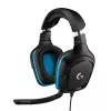 LOGITECH G432 - USB / 3.5mm - Spēļu austiņas - 7.1 Surround - Zila