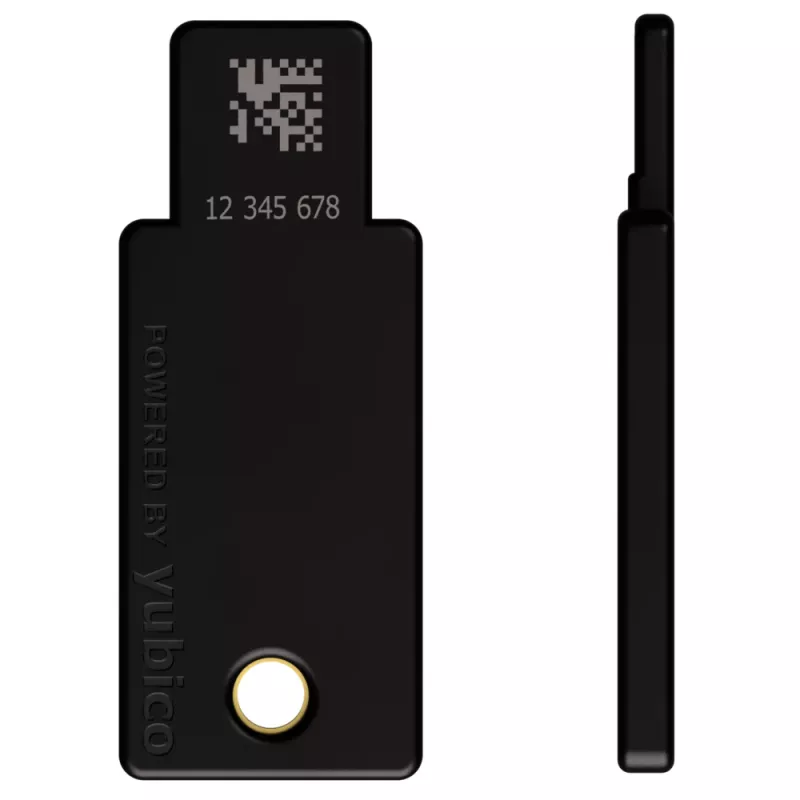 YUBICO YubiKey 5 NFC — fiziskā drošības atslēga