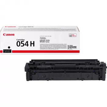 Canon 054 H augstas ietilpības tonera kasetne, melna