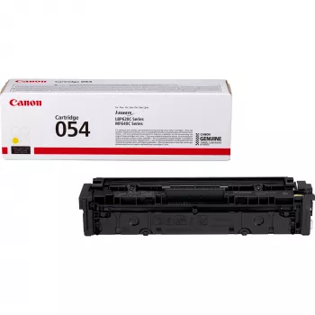 Canon 054 tonera kasetne, dzeltena, 1200 lpp