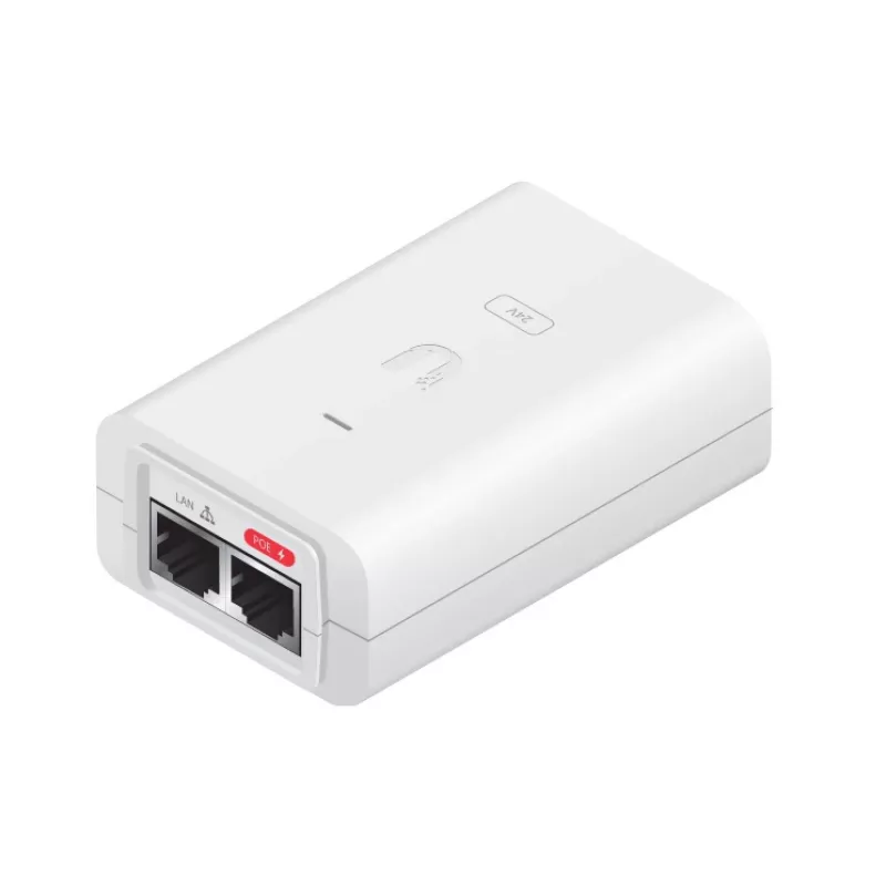 UBIQUITI NETWORKS PoE Injector 24VDC 12W Balts