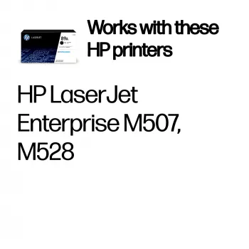 HP 89A CF289A oriģināls melns lāzerprintera tonera kasetne