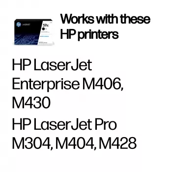 Tonera kasetne HP 59X High Yield CF259X 10000 lpp Melna