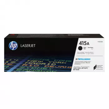 HP 415A Black Original LaserJet Tonera kasetne, 2400 lpp, Melna, 1 gab.