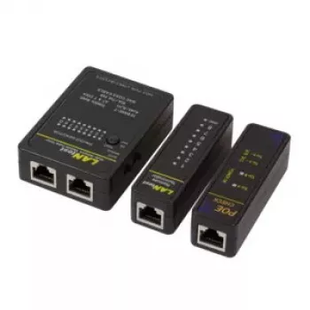 Kabeļu testeris LogiLink WZ0015P Melns