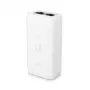 Ubiquiti U-POE-AF PoE injektors, 802.3af, 48 V, 15 W, Gigabit Ethernet, baltā krāsā