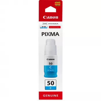 Canon GI-50 C, lielas ietilpības tintes pudele, ciāna