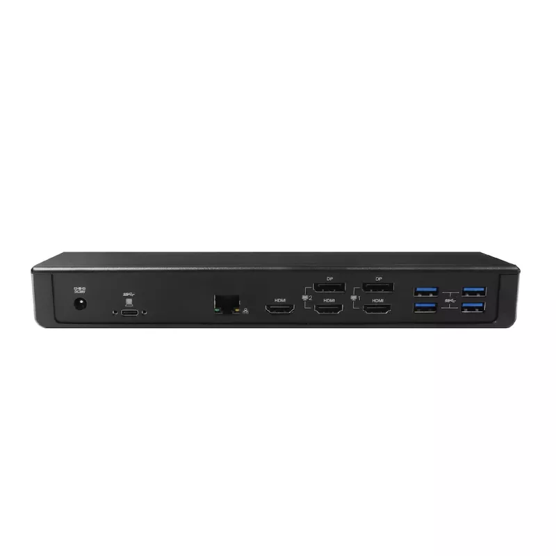 CLUB3D CSV-1562 USB-C 3.2 Gen1 Universāla Triple 4K30Hz Dokošanas stacija ar DisplayLink